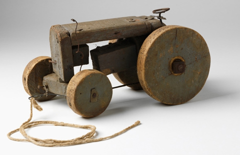 Wooden Toy Tractor